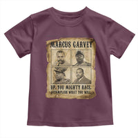 Vintage Marcus Garvey Toddler T Shirt Up You Mighty Race Quote