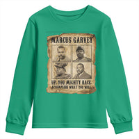 Vintage Marcus Garvey Youth Sweatshirt Up You Mighty Race Quote
