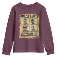 Vintage Marcus Garvey Youth Sweatshirt Up You Mighty Race Quote