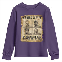 Vintage Marcus Garvey Youth Sweatshirt Up You Mighty Race Quote