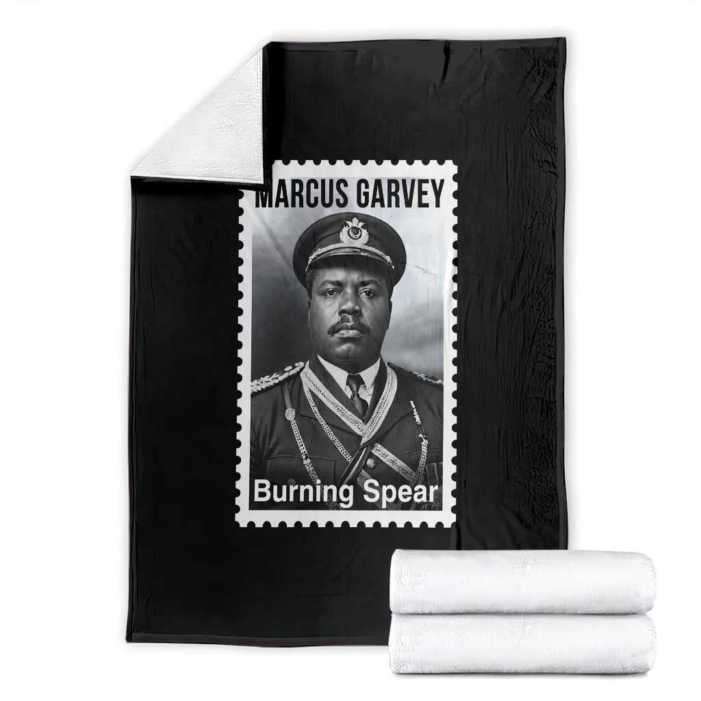 Marcus Garvey Throw Blanket Jamaican National Hero Legacy Gift