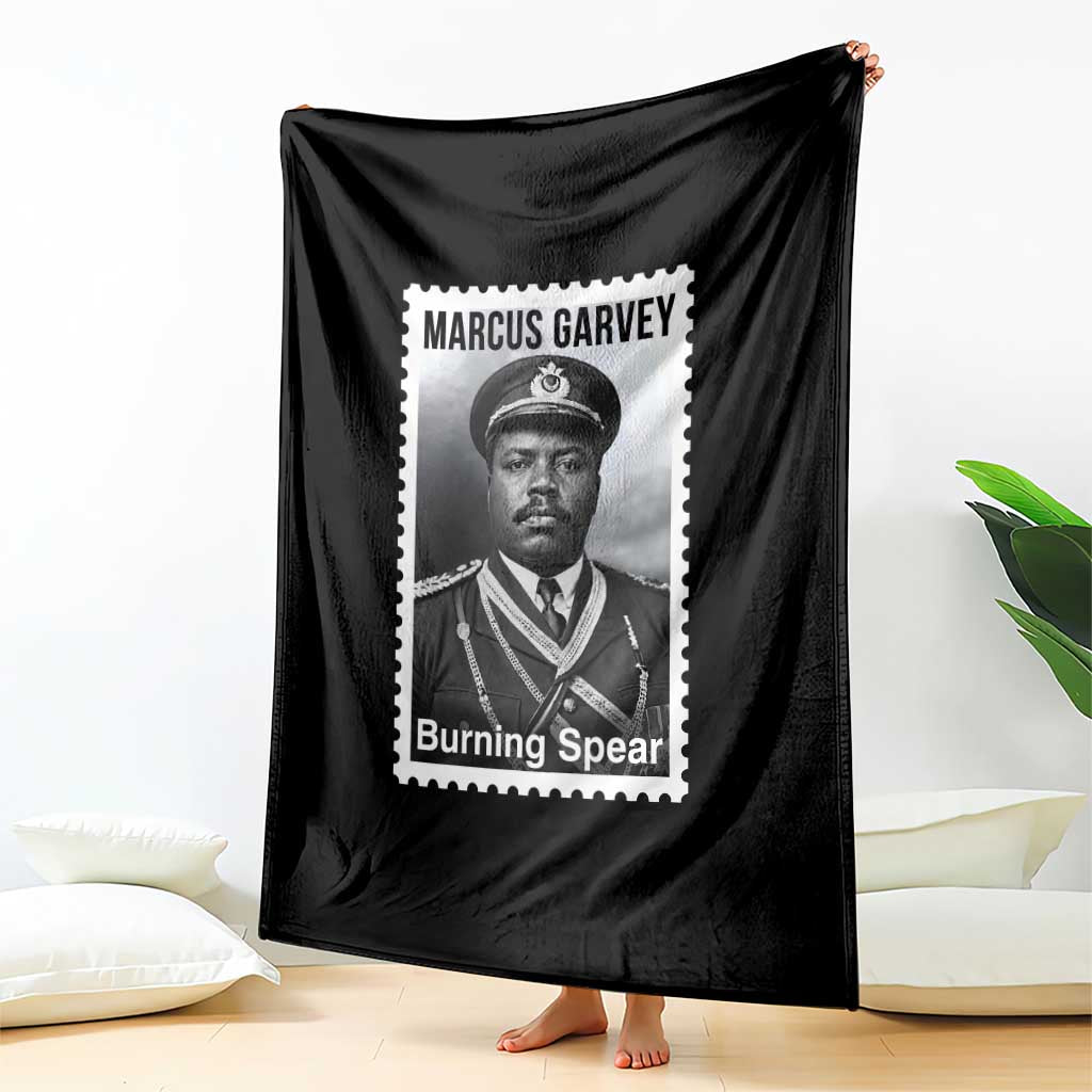 Marcus Garvey Throw Blanket Jamaican National Hero Legacy Gift