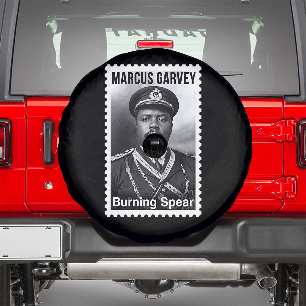 Marcus Garvey Spare Tire Cover Jamaican National Hero Legacy Gift