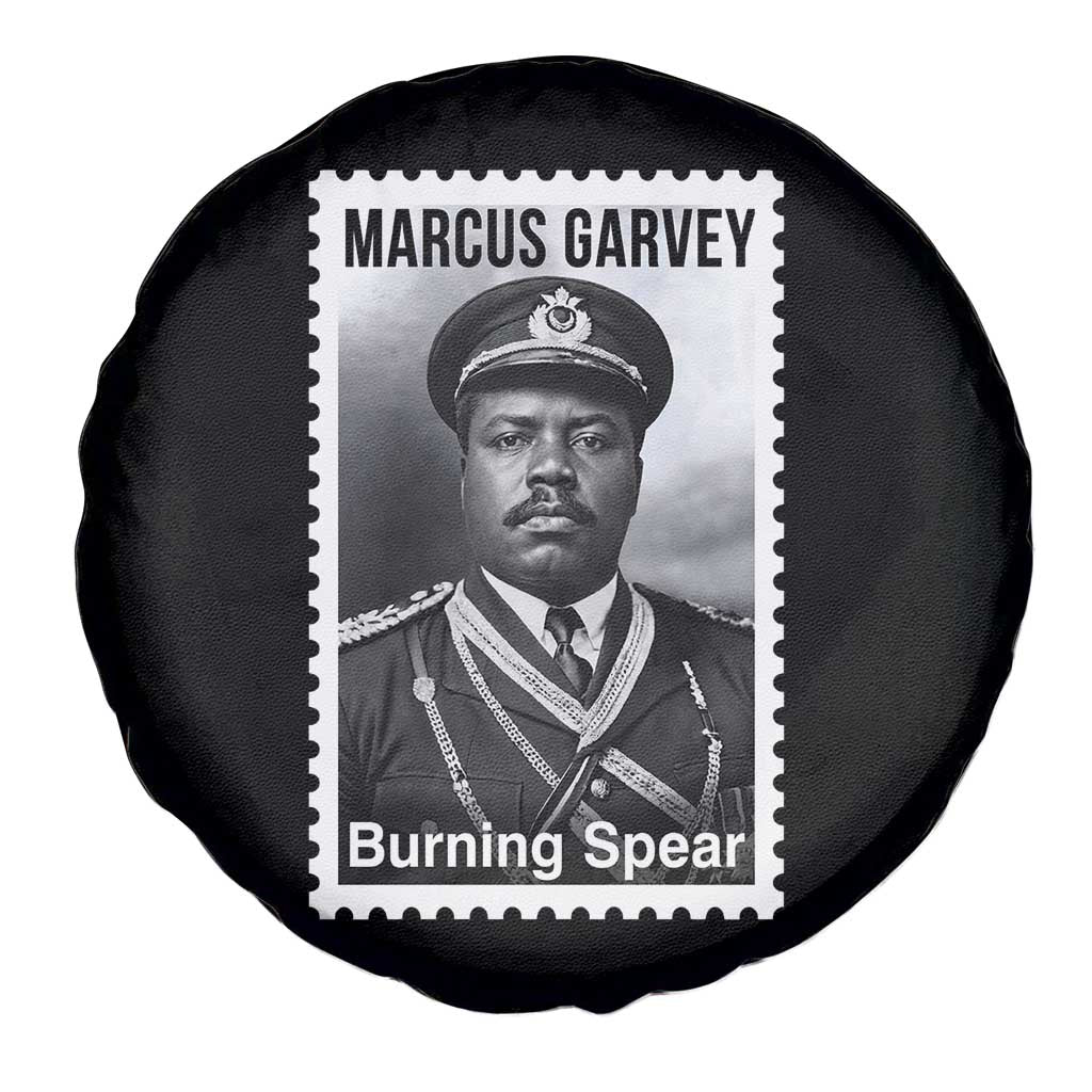 Marcus Garvey Spare Tire Cover Jamaican National Hero Legacy Gift