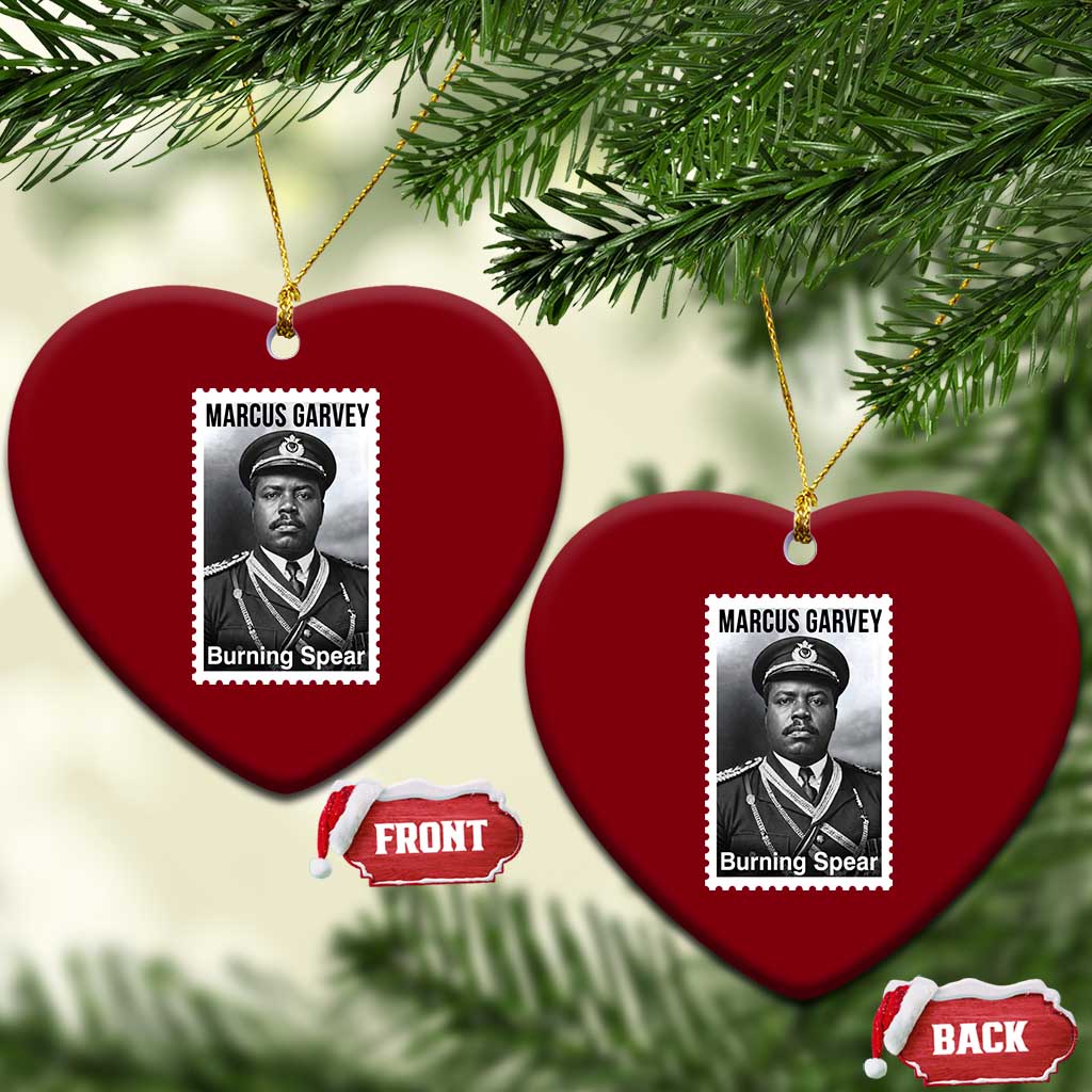 Marcus Garvey Ceramic Ornament Jamaican National Hero Legacy Gift