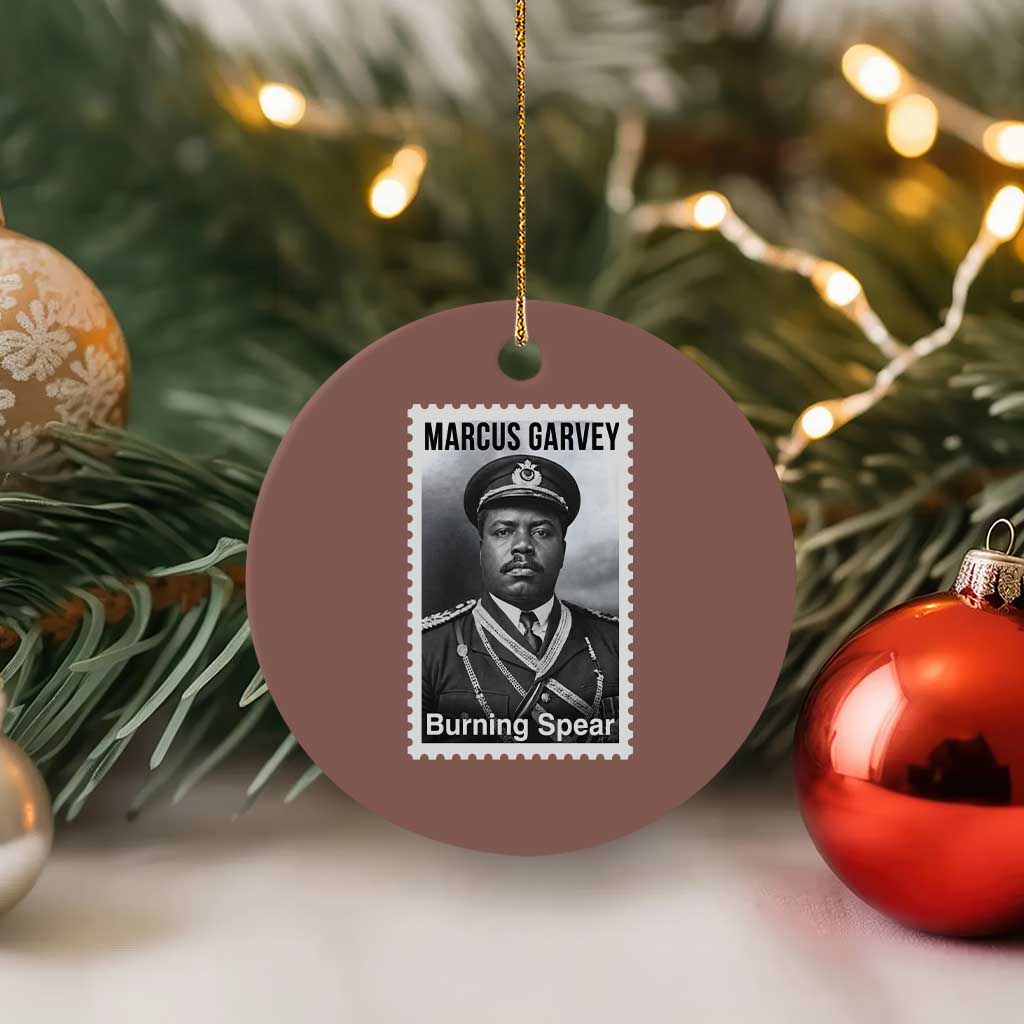 Marcus Garvey Ceramic Ornament Jamaican National Hero Legacy Gift