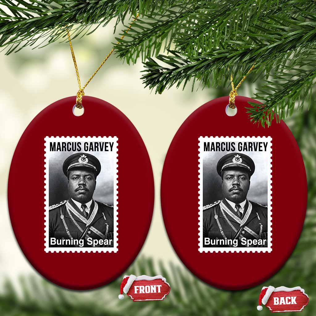 Marcus Garvey Ceramic Ornament Jamaican National Hero Legacy Gift