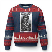 Marcus Garvey Ugly Christmas Sweater Jamaican National Hero Legacy Gift