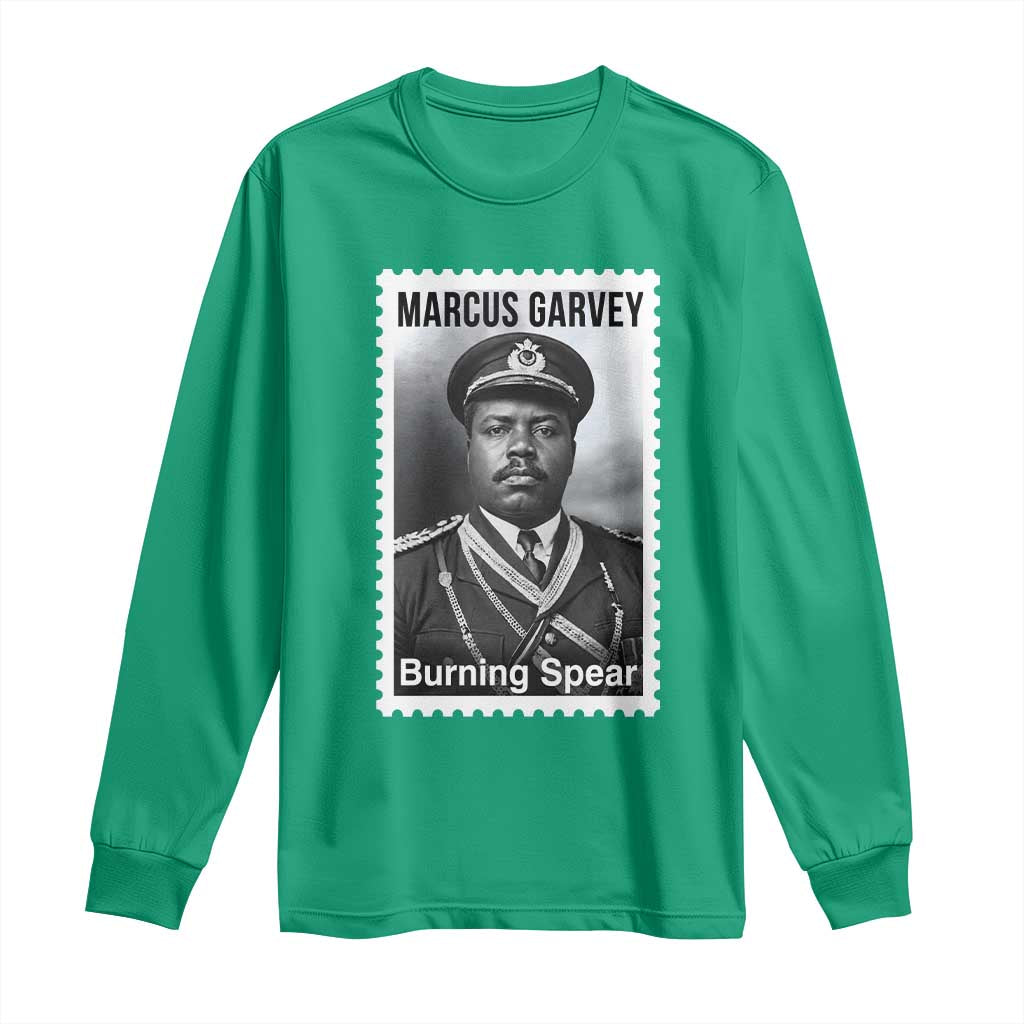 Marcus Garvey Long Sleeve Shirt Jamaican National Hero Legacy Gift