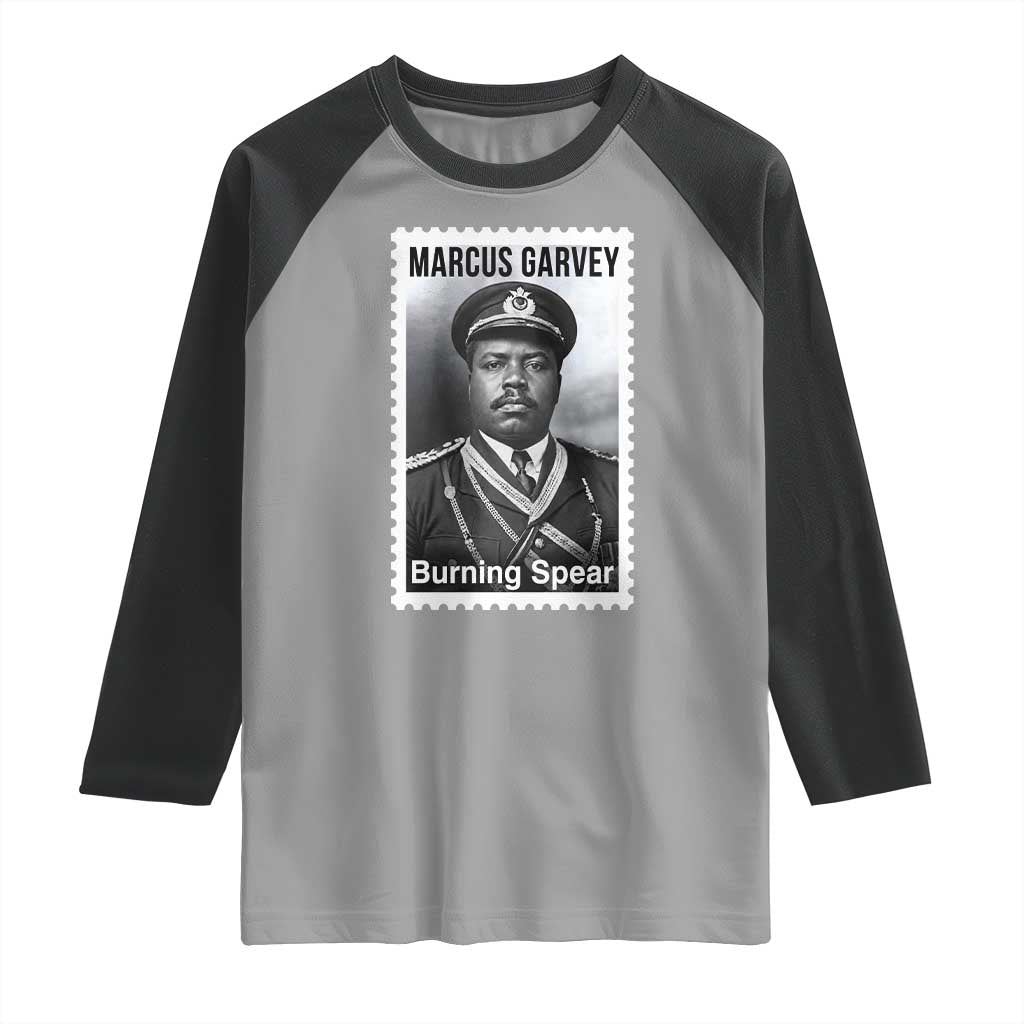 Marcus Garvey Raglan Shirt Jamaican National Hero Legacy Gift
