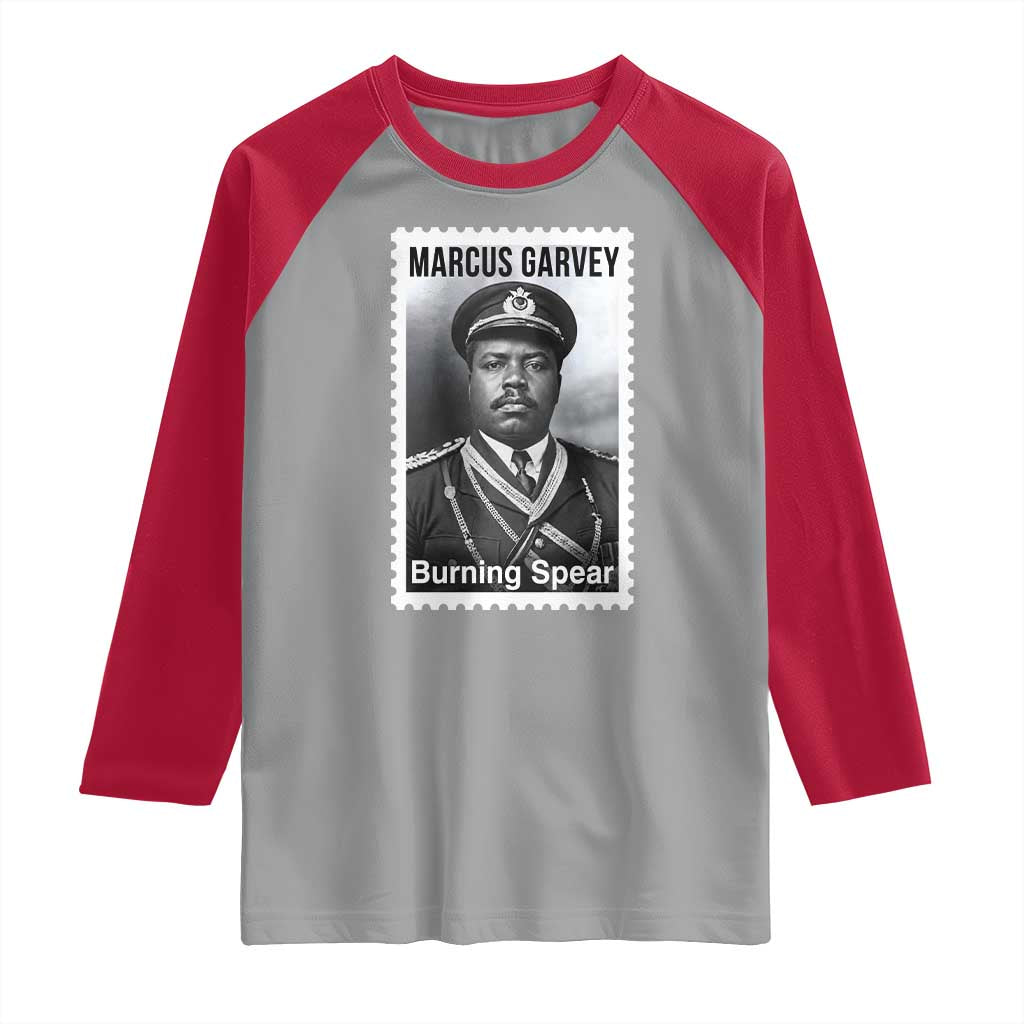 Marcus Garvey Raglan Shirt Jamaican National Hero Legacy Gift
