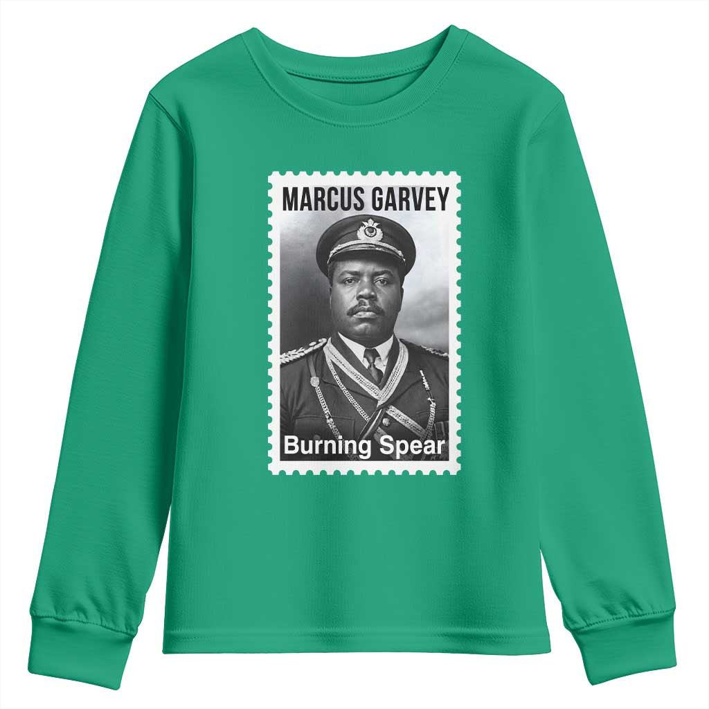 Marcus Garvey Youth Sweatshirt Jamaican National Hero Legacy Gift