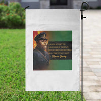 Marcus Garvey Pan African Flag Garden Flag A People Without Knowledge Of Their Past Quote