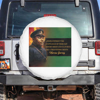 Marcus Garvey Pan African Flag Spare Tire Cover A People Without Knowledge Of Their Past Quote