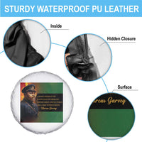 Marcus Garvey Pan African Flag Spare Tire Cover A People Without Knowledge Of Their Past Quote