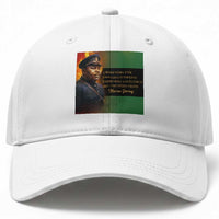 Marcus Garvey Pan African Flag Baseball Cap A People Without Knowledge Of Their Past Quote