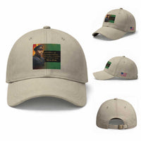 Marcus Garvey Pan African Flag Baseball Cap A People Without Knowledge Of Their Past Quote