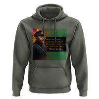 Marcus Garvey Pan African Flag Hoodie A People Without Knowledge Of Their Past Quote