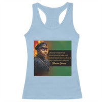 Marcus Garvey Pan African Flag Racerback Tank Top A People Without Knowledge Of Their Past Quote