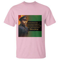 Marcus Garvey Pan African Flag T Shirt A People Without Knowledge Of Their Past Quote