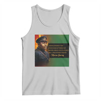 Marcus Garvey Pan African Flag Tank Top A People Without Knowledge Of Their Past Quote