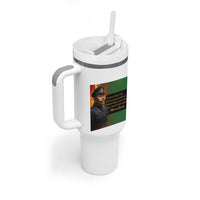 Marcus Garvey Pan African Flag Tumbler With Handle A People Without Knowledge Of Their Past Quote