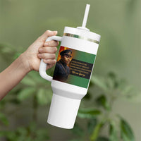 Marcus Garvey Pan African Flag Tumbler With Handle A People Without Knowledge Of Their Past Quote