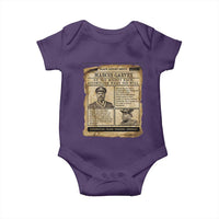 Vintage Newspaper Marcus Garvey Baby Onesie Up You Mighty Race Quote