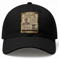 Vintage Newspaper Marcus Garvey Baseball Cap Up You Mighty Race Quote