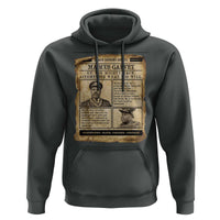 Vintage Newspaper Marcus Garvey Hoodie Up You Mighty Race Quote