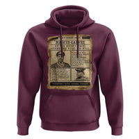 Vintage Newspaper Marcus Garvey Hoodie Up You Mighty Race Quote