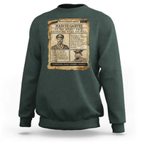 Vintage Newspaper Marcus Garvey Sweatshirt Up You Mighty Race Quote