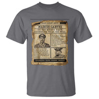 Vintage Newspaper Marcus Garvey T Shirt Up You Mighty Race Quote