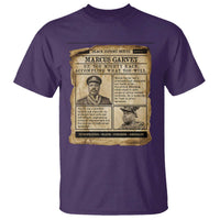 Vintage Newspaper Marcus Garvey T Shirt Up You Mighty Race Quote