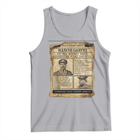 Vintage Newspaper Marcus Garvey Tank Top Up You Mighty Race Quote