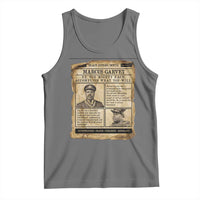 Vintage Newspaper Marcus Garvey Tank Top Up You Mighty Race Quote