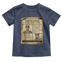 Vintage Newspaper Marcus Garvey Toddler T Shirt Up You Mighty Race Quote