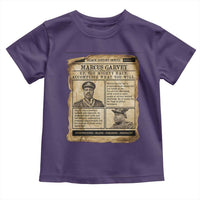 Vintage Newspaper Marcus Garvey Toddler T Shirt Up You Mighty Race Quote