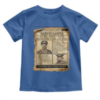Vintage Newspaper Marcus Garvey Toddler T Shirt Up You Mighty Race Quote