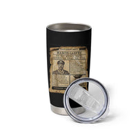 Vintage Newspaper Marcus Garvey Tumbler Cup Up You Mighty Race Quote
