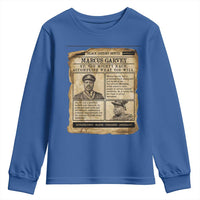 Vintage Newspaper Marcus Garvey Youth Sweatshirt Up You Mighty Race Quote
