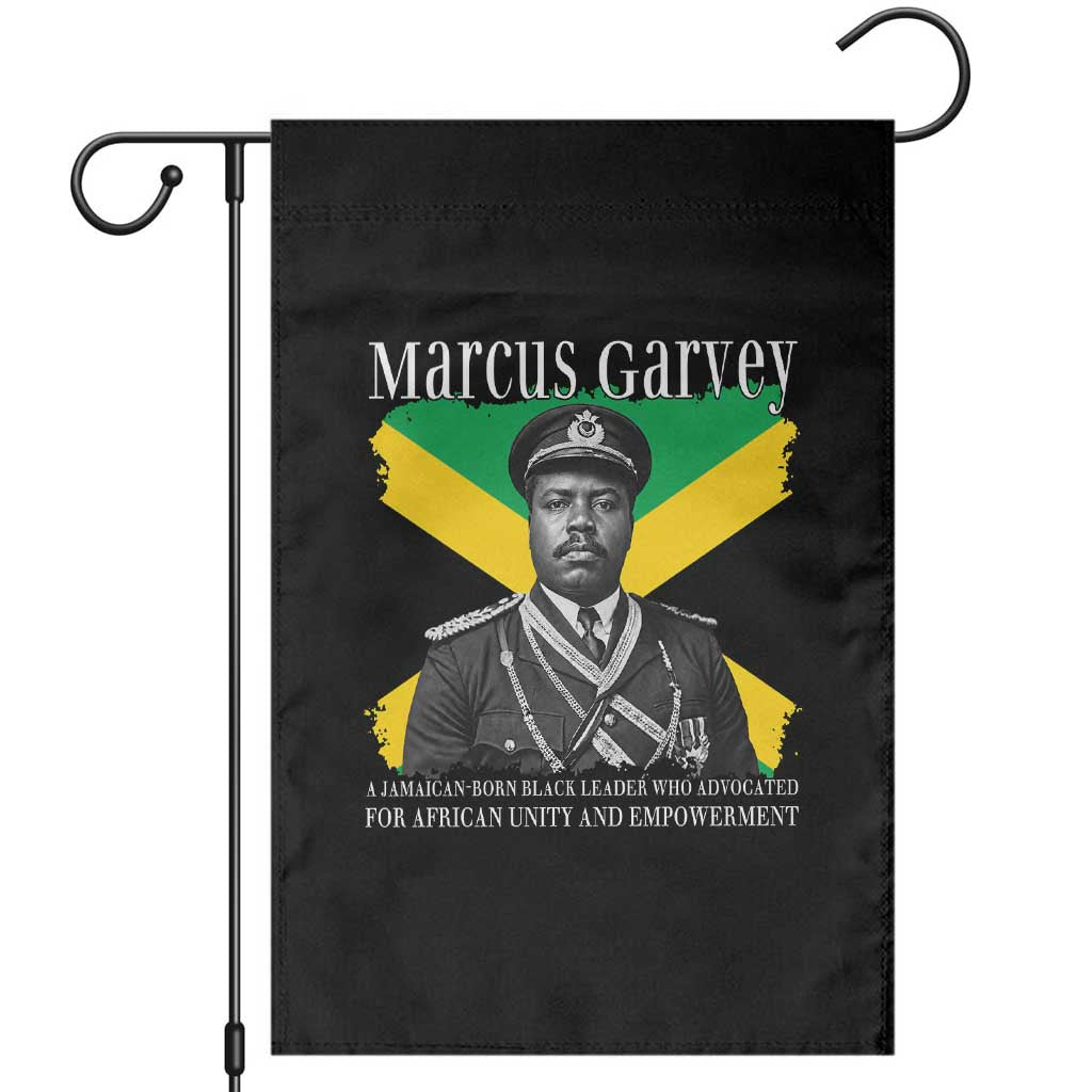 Marcus Garvey Jamaican National Hero Garden Flag Pan Africanism History Gift