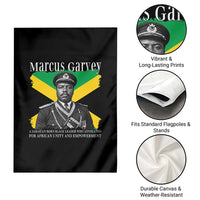 Marcus Garvey Jamaican National Hero Garden Flag Pan Africanism History Gift