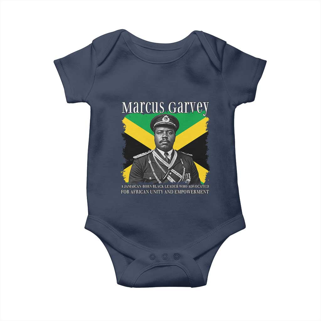 Marcus Garvey Jamaican National Hero Baby Onesie Pan Africanism History Gift