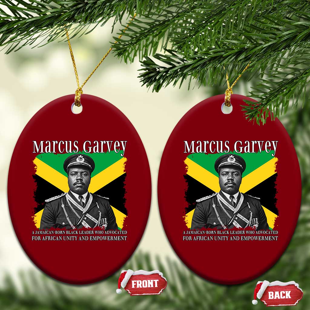 Marcus Garvey Jamaican National Hero Ceramic Ornament Pan Africanism History Gift