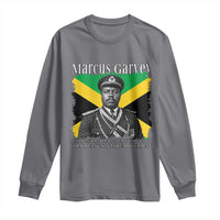 Marcus Garvey Jamaican National Hero Long Sleeve Shirt Pan Africanism History Gift