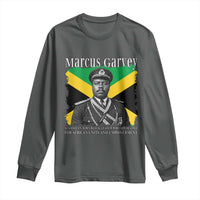 Marcus Garvey Jamaican National Hero Long Sleeve Shirt Pan Africanism History Gift