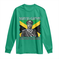 Marcus Garvey Jamaican National Hero Long Sleeve Shirt Pan Africanism History Gift