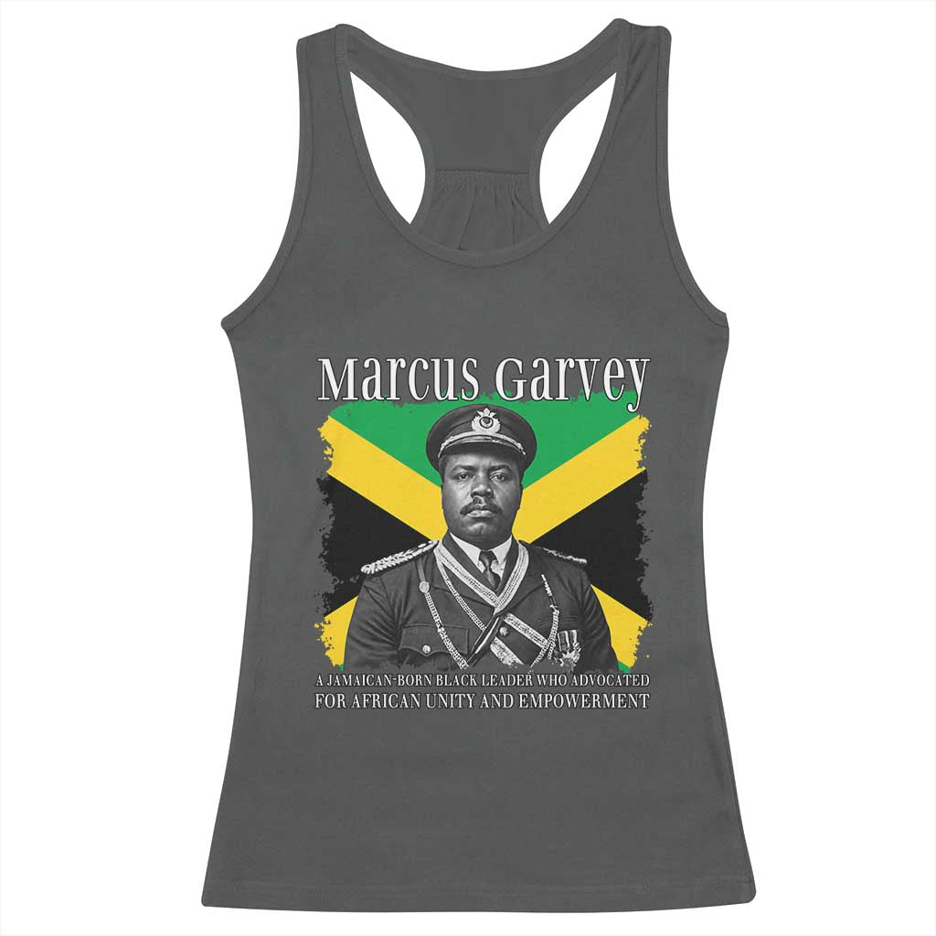 Marcus Garvey Jamaican National Hero Racerback Tank Top Pan Africanism History Gift