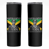Marcus Garvey Jamaican National Hero Skinny Tumbler Pan Africanism History Gift